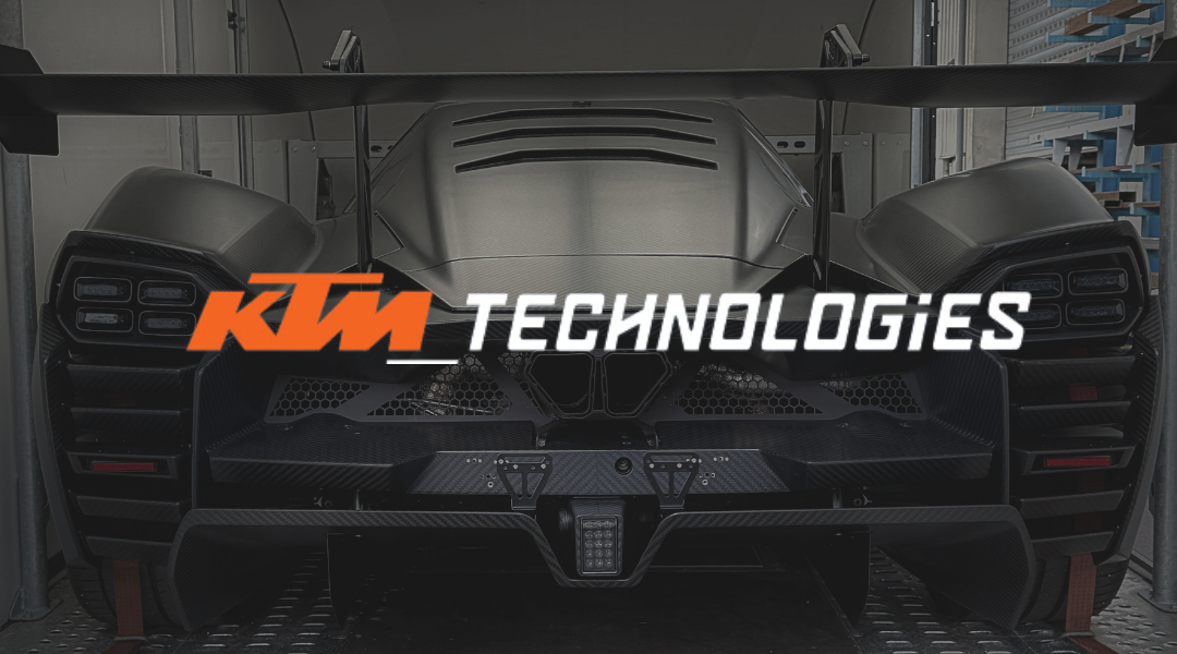 KTM X-Bow vehicle pictured in the public project materials